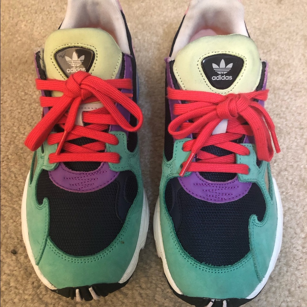 Adidas Originals Falcon Neon multicolor sneakers